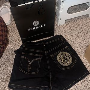 Versace Denim Shorts